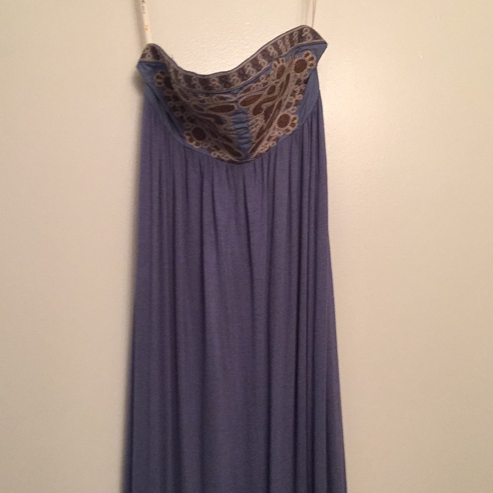 Strapless Summer Dress